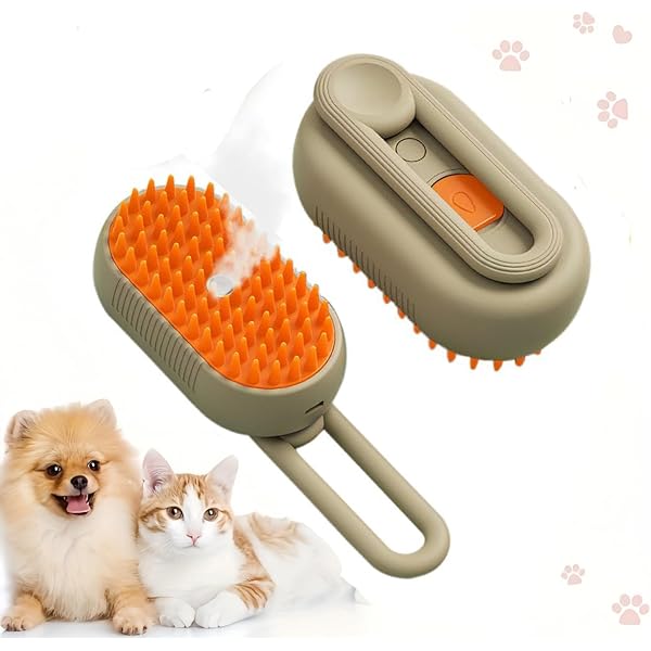 2-in-1 Pet Grooming: Massage + Fur Removal